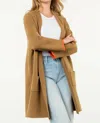 Thml Tiffiny Midi Cardigan In Brown In Brown