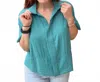 Thml Turquoise Dreams Top In Blue