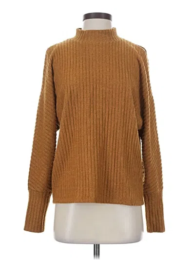 Pre-owned Thml Turtleneck Sweater In Brown
