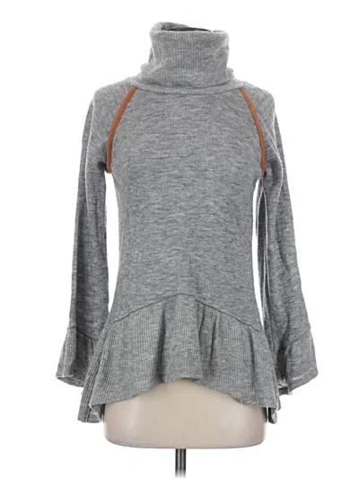 Pre-owned Thml Turtleneck Sweater In Gray