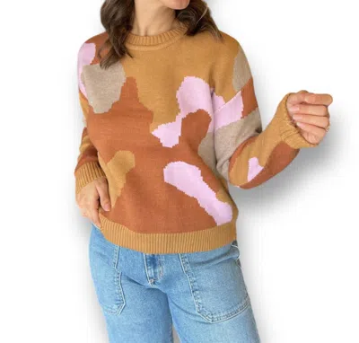 Thml Wanderer Sweater In Camel In Brown