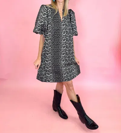 Thml Wild At Heart Dress In Leopard