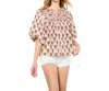 Thml Willow Blouse In Pink Multi In Neutral