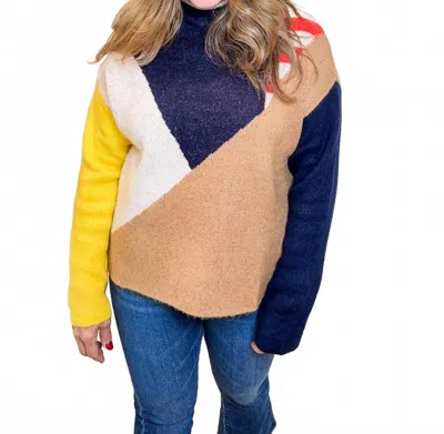 Thml Women's Bristol Colorblock Sweater In Multi In Neutral