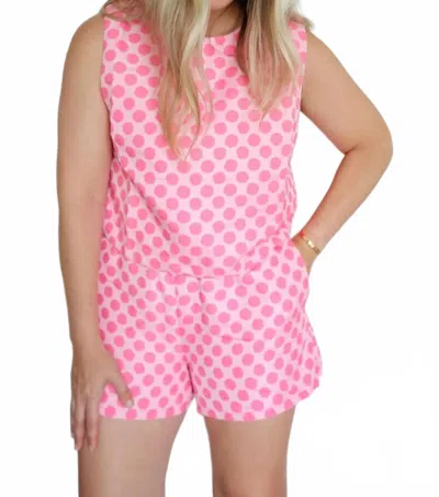 Thml Women's Liz Two Piece Polka Dot Set In Pink