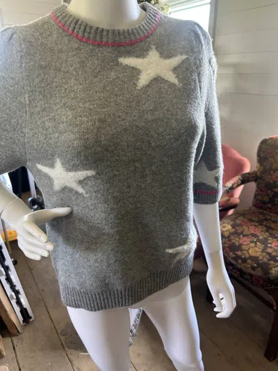 Thml Women's Star Knit Top In Grey In Gray