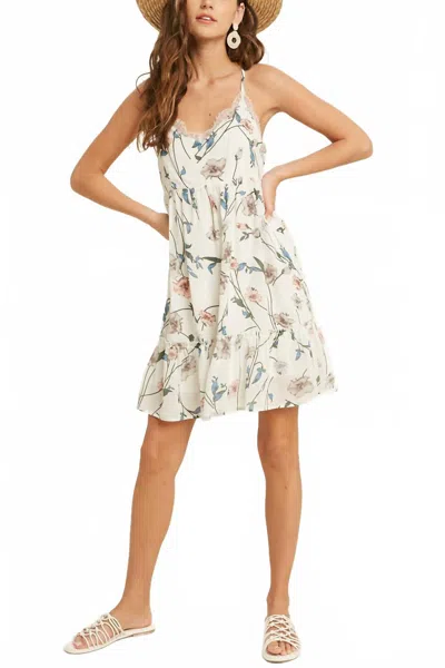 Thml Wren Dress In Ivory In Multi