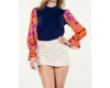 Thml Yasmine Top In Multicolor In Multi
