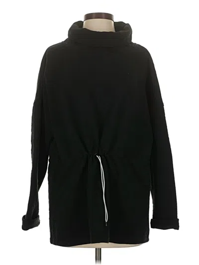 Pre-owned Thml Zip Up Hoodie In Black