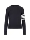 Thom Browne - "4-bar" Jumper In Blue