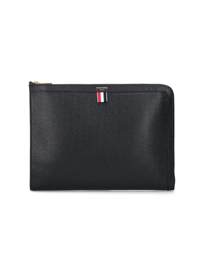 THOM BROWNE - FRONT LOGO BRIEFCASE