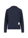 Thom Browne - Rear Grosgrain Sweatshirt In Blue