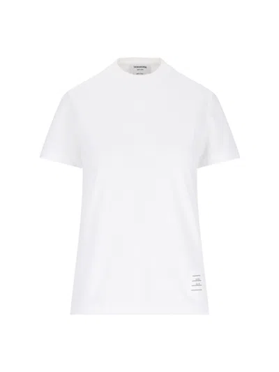 THOM BROWNE - STRIPED BAND T-SHIRT