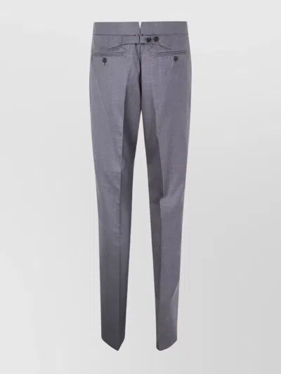 Thom Browne 1 Strap Trouser Twill In Blue
