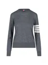 Thom Browne Sweaters In Grey