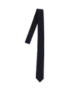Thom Browne 100% Wool Tie In Blue