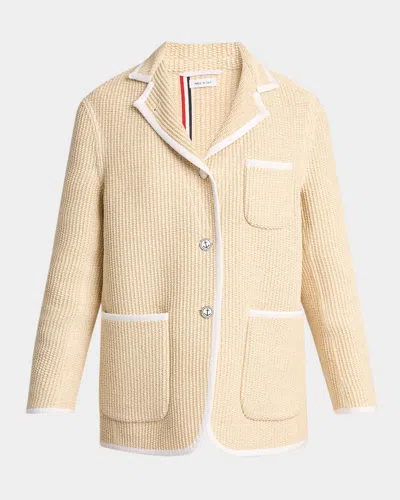 Thom Browne Straw Piping Sport Coat