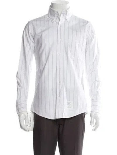 Pre-owned Thom Browne 2009 X Bergdorf Goodman Shirt In White