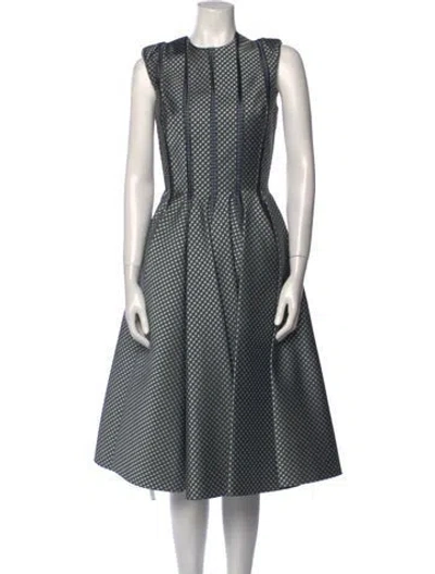 Pre-owned Thom Browne 2013 Midi Length Dress In Green