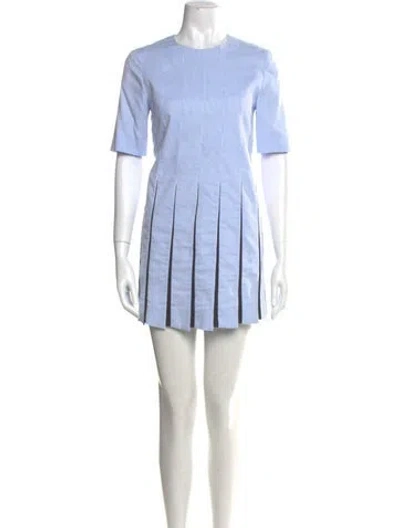 Pre-owned Thom Browne 2023 Mini Dress In Blue