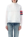 Thom Browne 4-bar Stripe Jacket In White