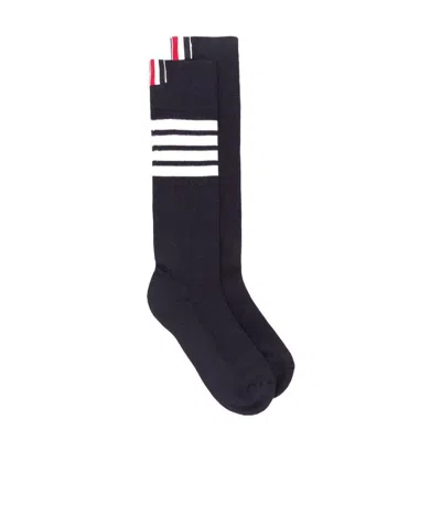 THOM BROWNE THOM BROWNE 4-BAR STRIPED SOCKS