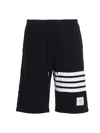 Thom Browne 4 Bar Bermuda And Short Blue