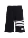 Thom Browne Pantaloncini Da Allenamento A 4 Barre