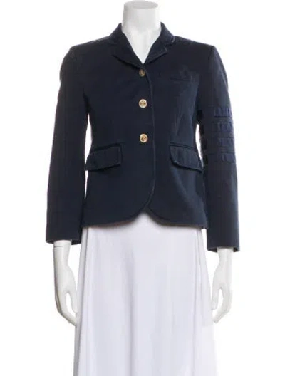 Pre-owned Thom Browne 4 Bar Blazer In Blue