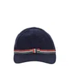 THOM BROWNE THOM BROWNE 4-BAR BOW BASEBALL CAP