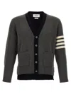 Shop Thom Browne '4 Bar' Cardigan