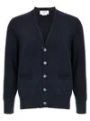Thom Browne 4-bar Sweaters And Cardigans In Blue