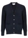 Thom Browne 4-bar Sweaters And Cardigans In Blue
