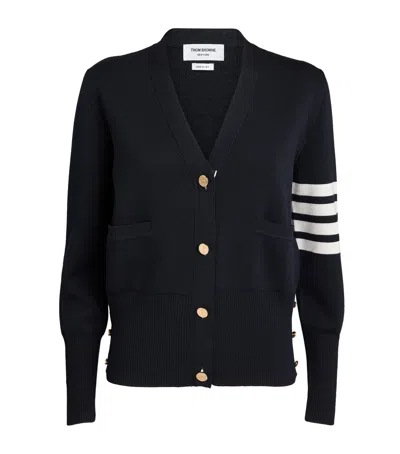 THOM BROWNE 4-BAR CARDIGAN