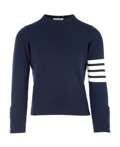 THOM BROWNE THOM BROWNE 4-BAR CREWNECK JUMPER