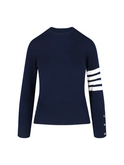 THOM BROWNE 4-BAR CASHMERE SWEATER