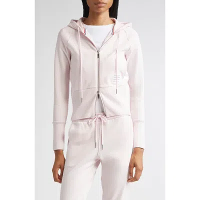 THOM BROWNE THOM BROWNE 4-BAR COLORBLOCK FRENCH TERRY ZIP HOODIE