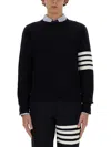 Thom Browne 4-bar Cotton Jersey