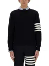 THOM BROWNE THOM BROWNE 4-BAR COTTON JERSEY