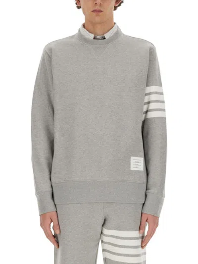 THOM BROWNE THOM BROWNE 4-BAR COTTON SWEATSHIRT