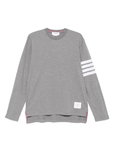 THOM BROWNE 4-BAR COTTON T-SHIRT