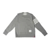 Thom Browne 4-bar Crewneck Sweatshirt In 3