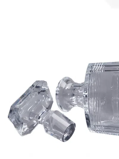 Thom Browne 4-bar Crystal Whiskey Carafe In Gray