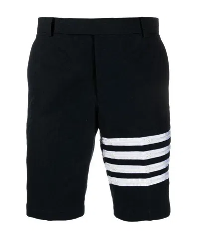THOM BROWNE 4-BAR DETAIL CHINO SHORTS