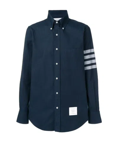 THOM BROWNE THOM BROWNE 4-BAR LONG-SLEEVED SHIRT