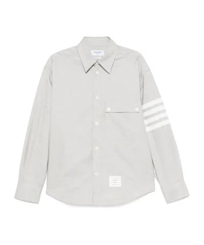 THOM BROWNE THOM BROWNE 4-BAR FLANNEL SHIRT