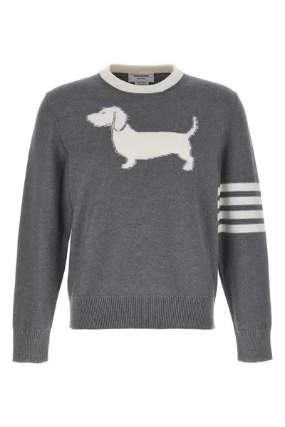 THOM BROWNE THOM BROWNE '4-BAR HECTOR' SWEATER
