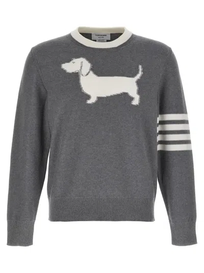 THOM BROWNE THOM BROWNE '4-BAR HECTOR' SWEATER