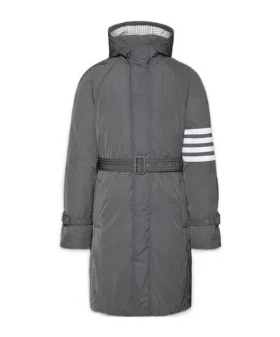 THOM BROWNE 4-BAR HOODED DOWN PARKA