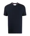 Thom Browne Signature Loopback Oversized T-shirt In Black